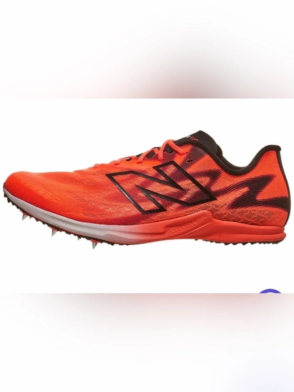 New Balance FuelCell SuperComp XC-X Neon Dragonfly Orange/Black Track Spikes